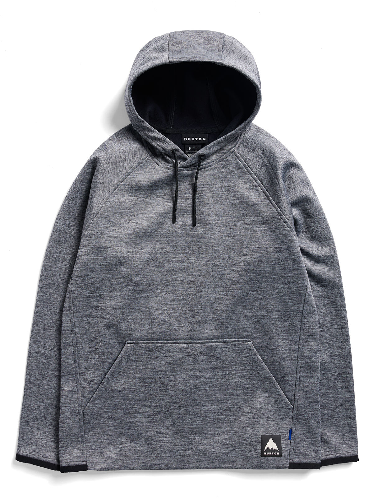 Women's Burton Crown Weatherproof Pullover Fleece - True Black Heather - Burton Pullover Hoodie Apparel