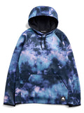 Women's Burton Crown Weatherproof Pullover Fleece - Crystal Dye - Burton Pullover Hoodie Apparel