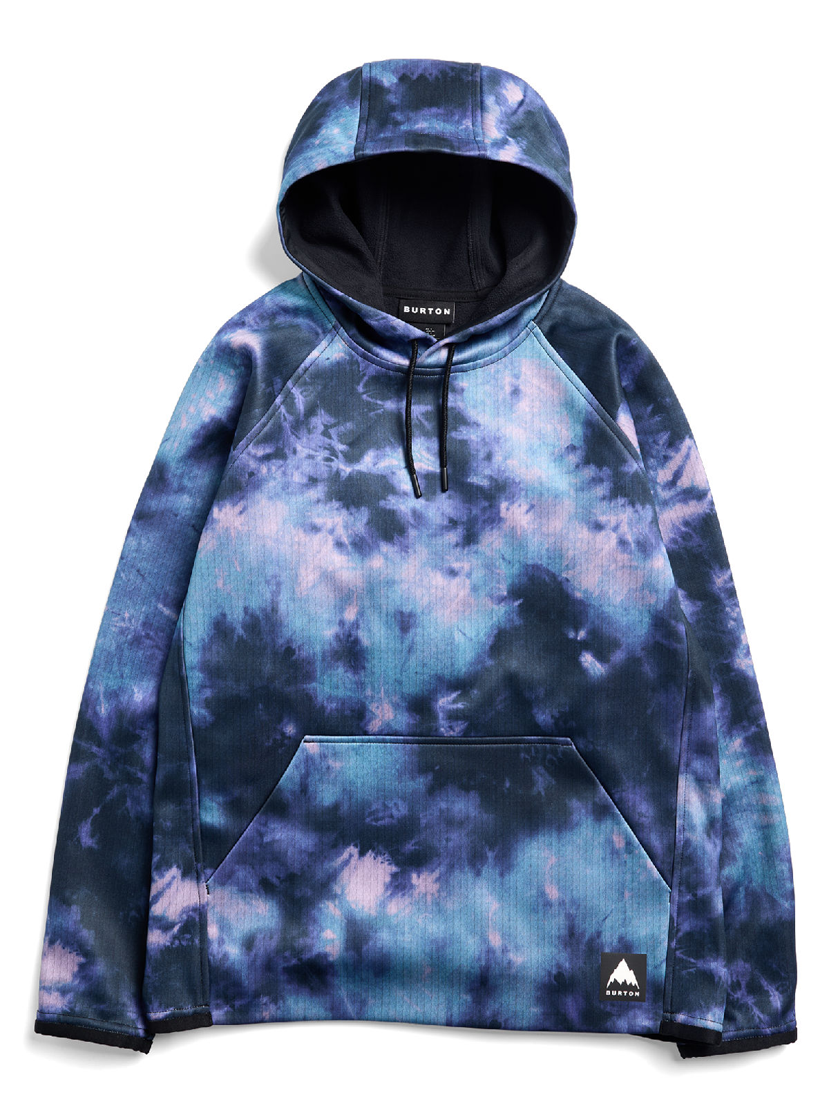 Women's Burton Crown Weatherproof Pullover Fleece - Crystal Dye - Burton Pullover Hoodie Apparel