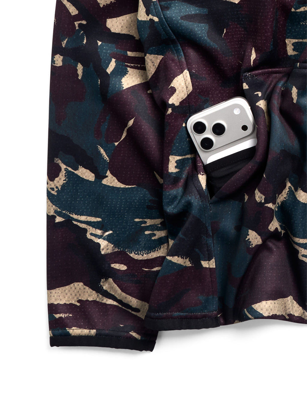 Men's Burton Crown Weatherproof Full-Zip Fleece - Seersucker Camo - Burton Full Zip Apparel - alternate view 5