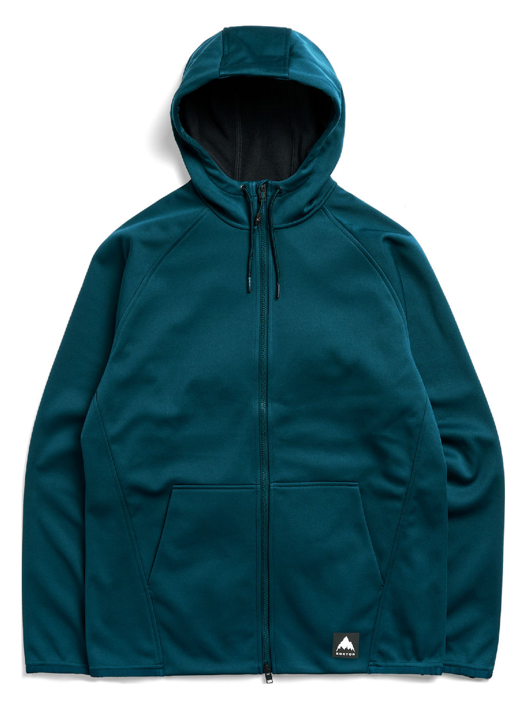 Men's Burton Crown Weatherproof Full-Zip Fleece - Atlantic Teal - Burton Full Zip Apparel