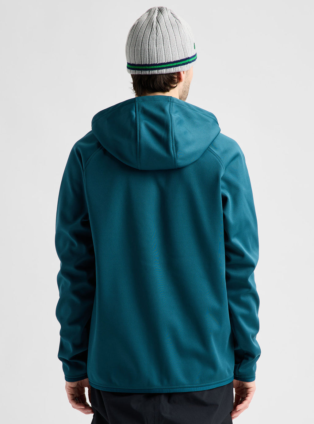 Men's Burton Crown Weatherproof Full-Zip Fleece - Atlantic Teal - Burton Full Zip Apparel - alternate view 5
