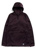 Men's Burton Crown Weatherproof Pullover Fleece - Bear Hug Brown - Burton Pullover Hoodie Apparel