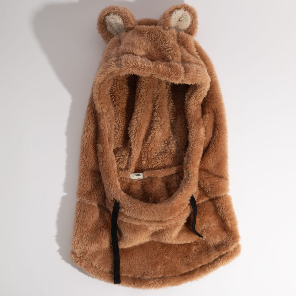Kids' Coal Ridge Hood - Brown Bear - Coal Neckwear - alternate view 2