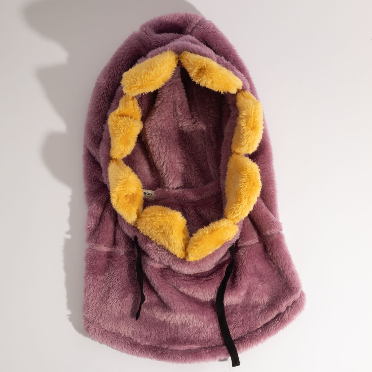 Kids' Coal Ridge Hood - Purple Flower - Coal Neckwear - alternate view 2