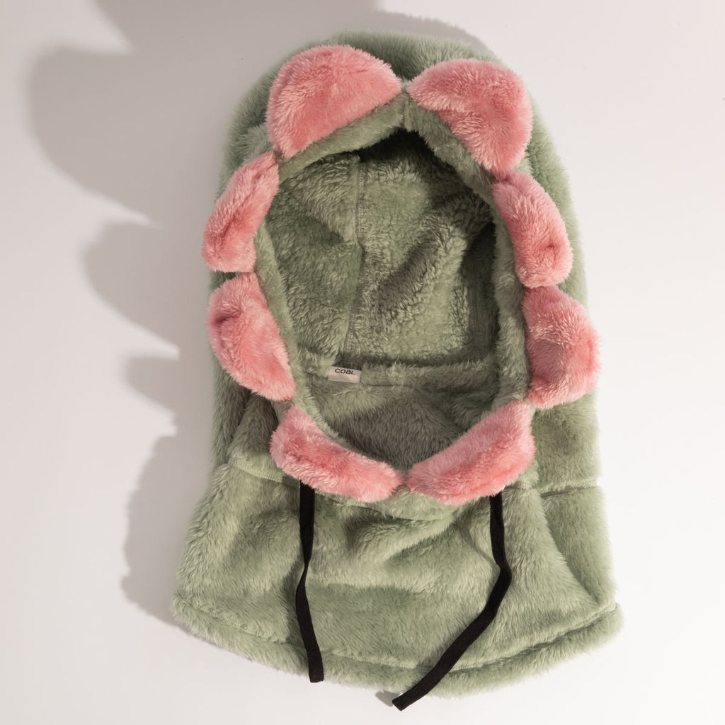 Kids' Coal Ridge Hood - Sage Flower - Coal Neckwear - alternate view 2