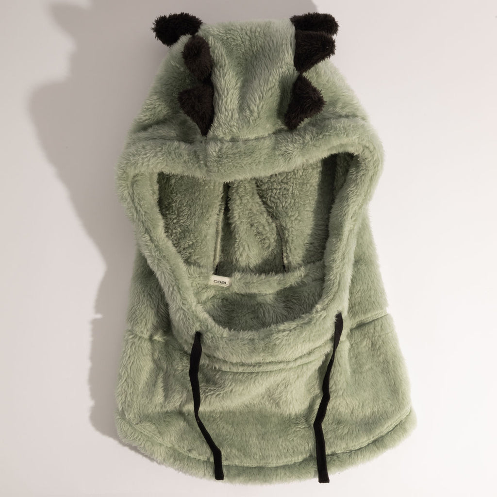 Kids' Coal Ridge Hood - Sage Dino - Coal Neckwear - alternate view 2