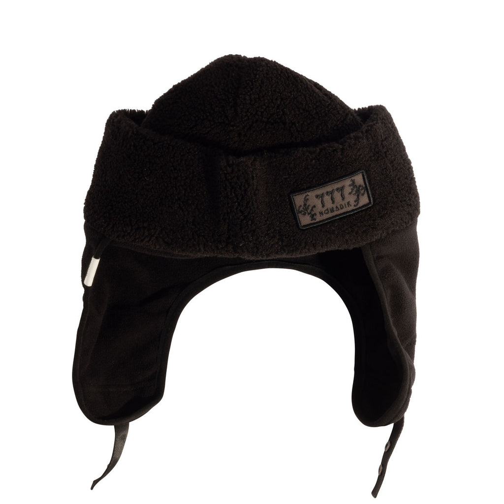 Coal Kazu 777 Earflap Beanie - Black - Coal Beanies