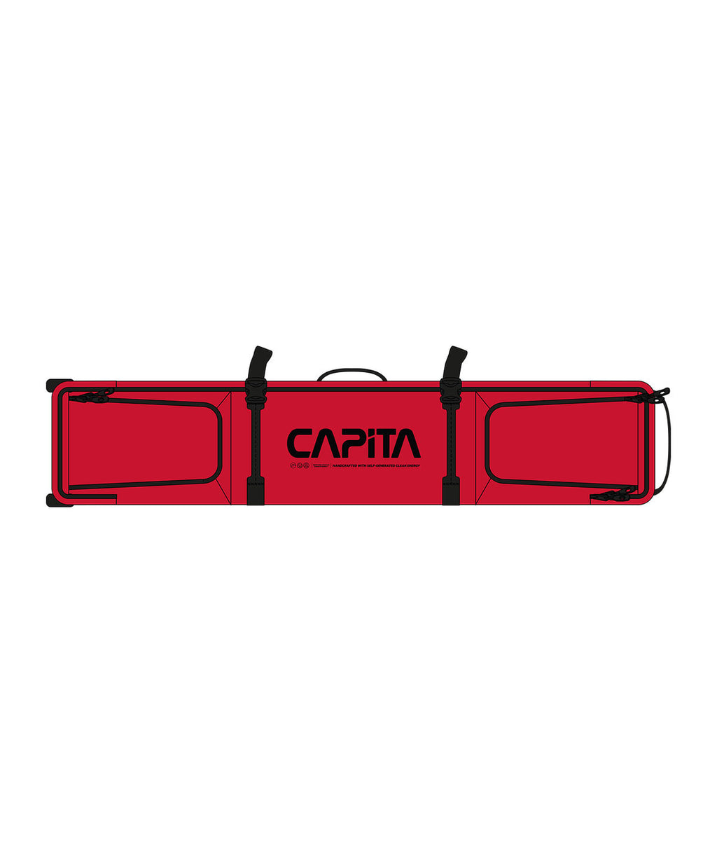 Capita Wheeled Board Bag - Red - Capita Equipment Bags