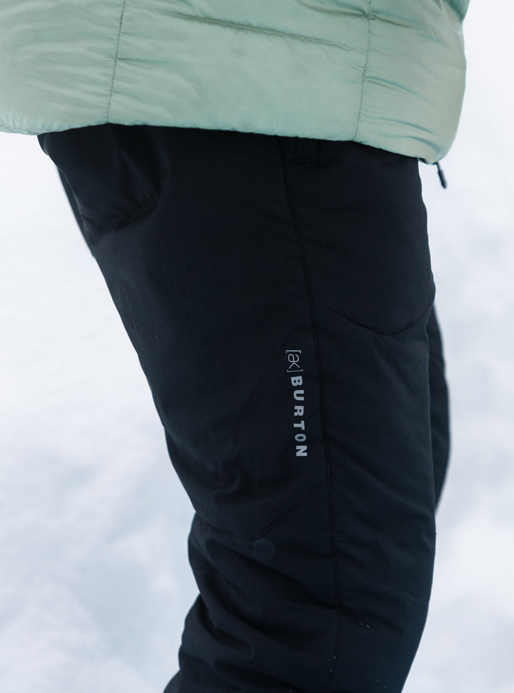 Men's Burton [ak] Helium Stretch Insulated Pants - True Black - Burton Pants Mid - alternate view 5