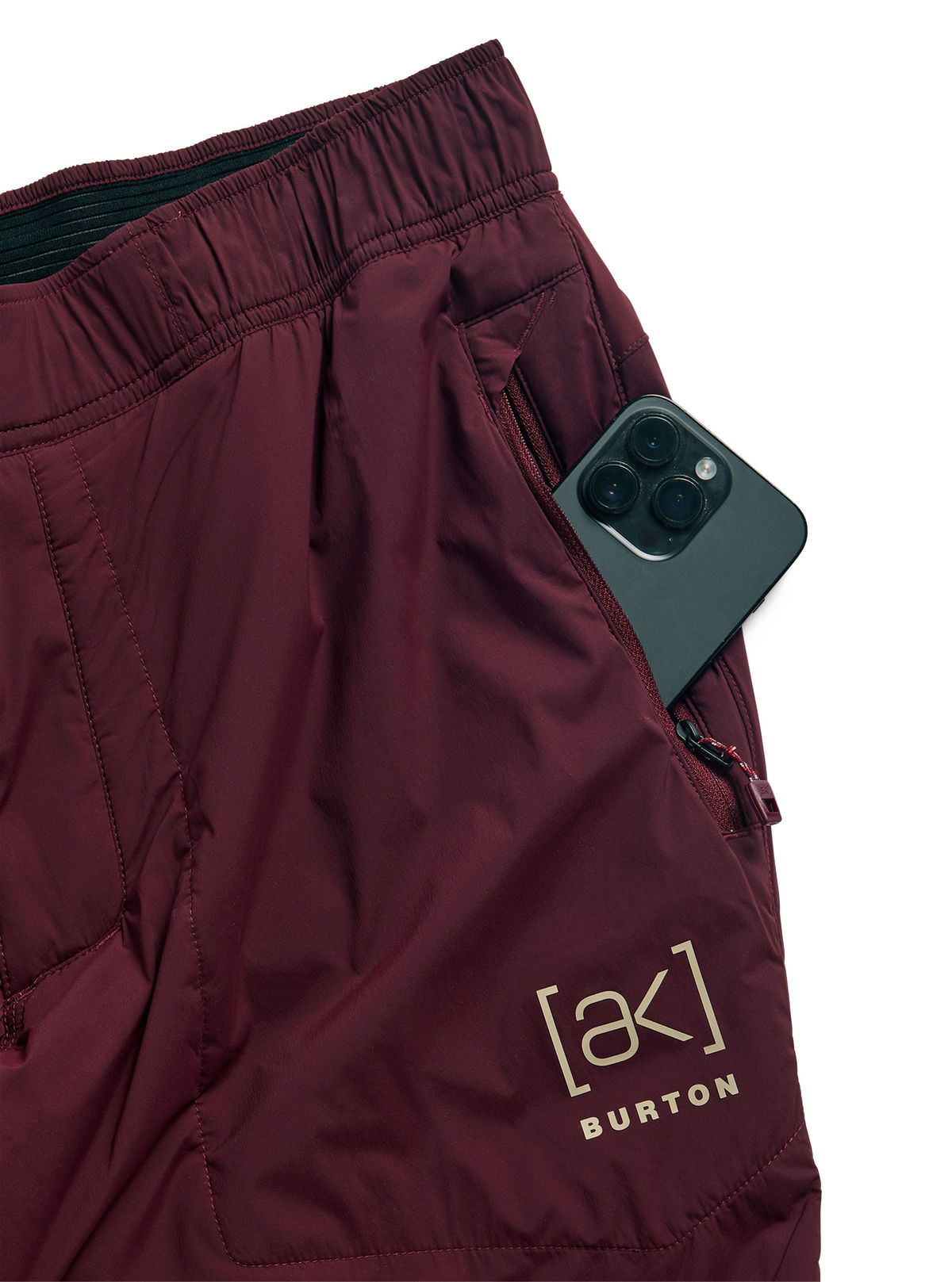 Men's Burton [ak] Helium Stretch Insulated Pants - Rum Raisin - Burton Pants Mid - alternate view 2