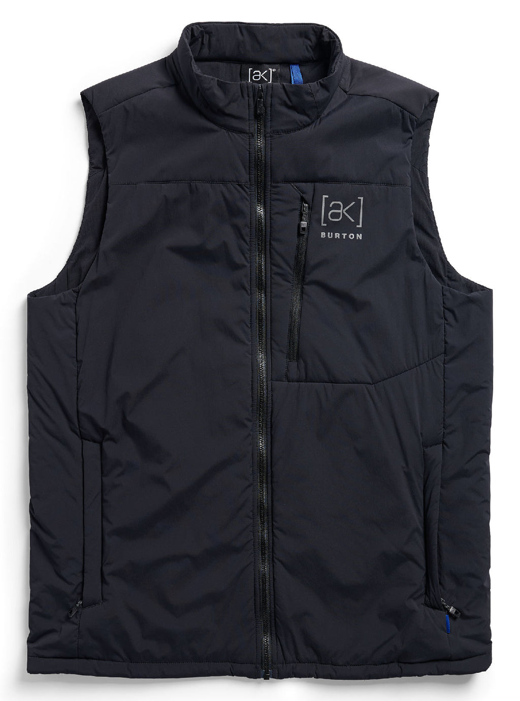 Men's Burton [ak] Helium Stretch Insulated Vest - True Black - Burton Vest Mid