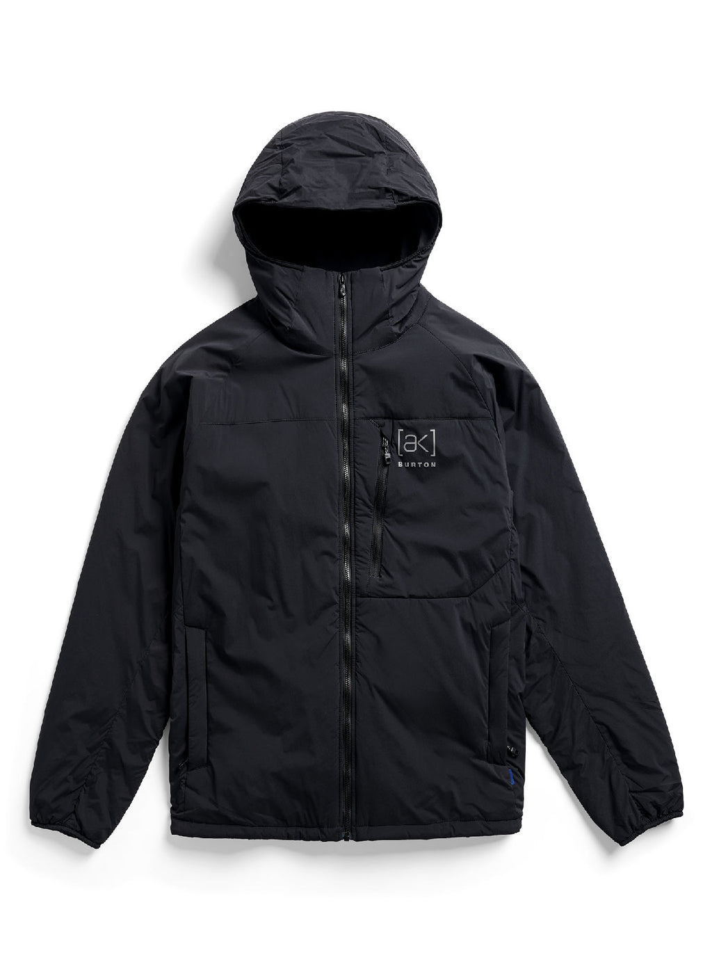 Men's Burton [ak] Helium Hooded Stretch Insulated Jacket - True Black - Burton Jacket Mid