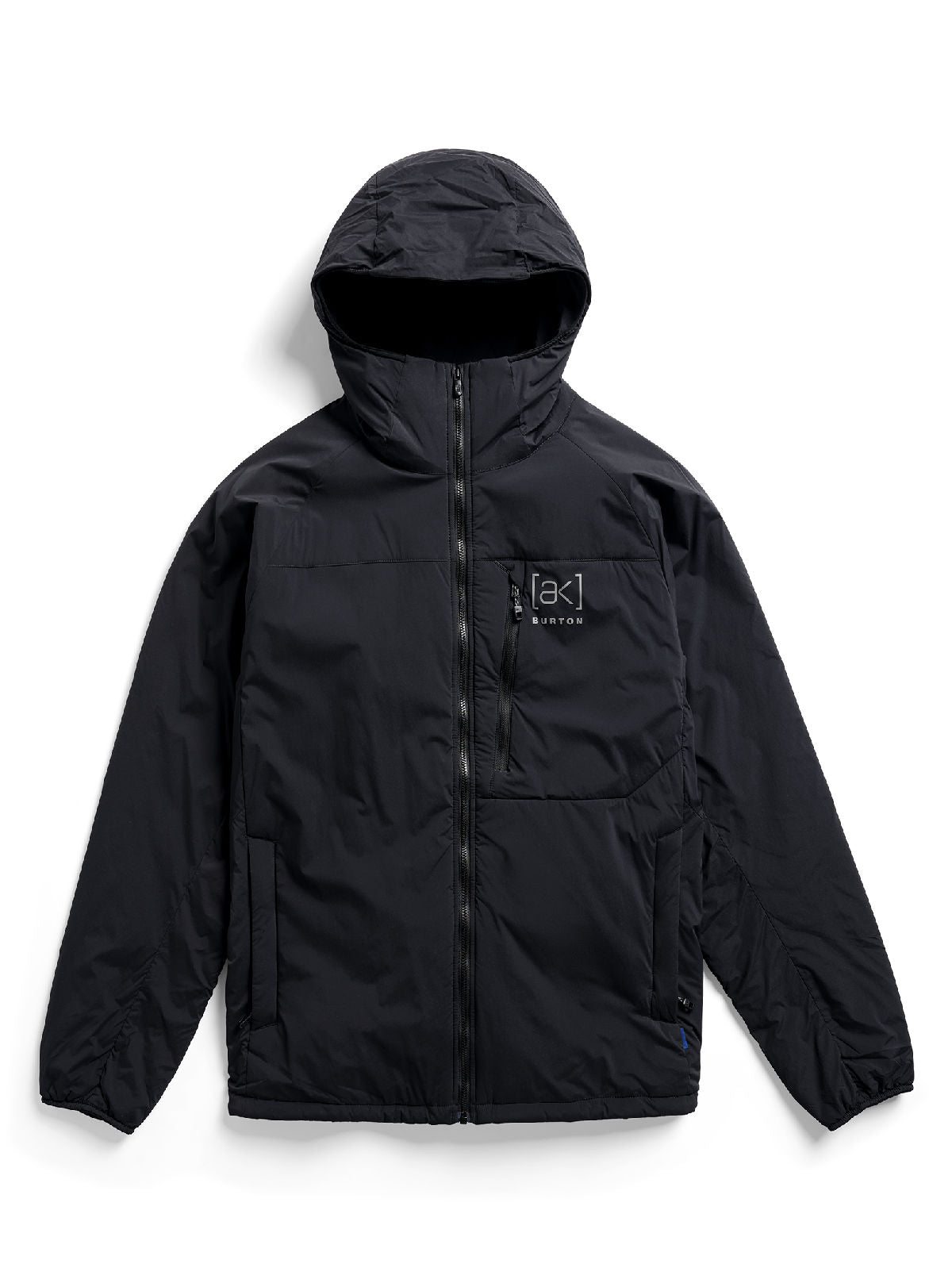 Men's Burton [ak] Helium Hooded Stretch Insulated Jacket - True Black - Burton Jacket Mid