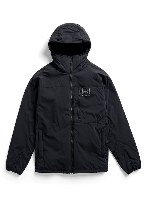Men's Burton [ak] Helium Hooded Stretch Insulated Jacket - True Black - Burton Jacket Mid