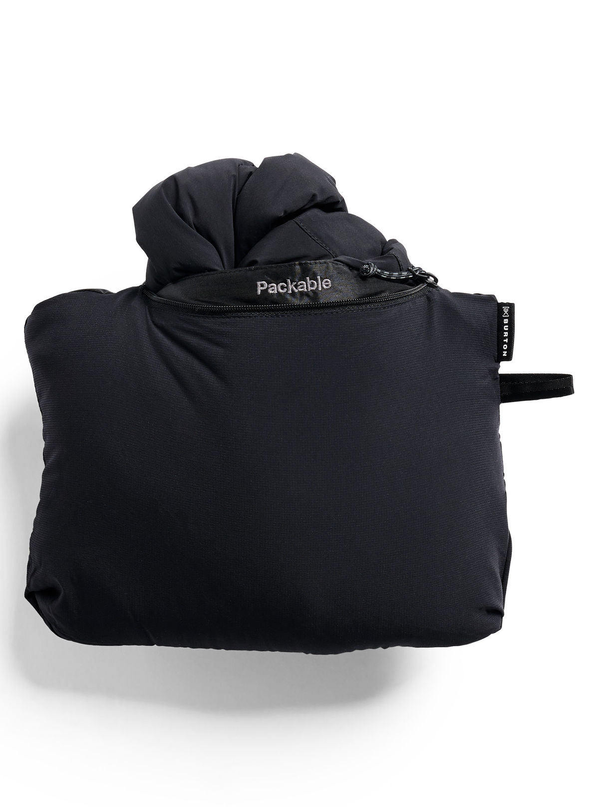 Men's Burton [ak] Helium Hooded Stretch Insulated Jacket - True Black - Burton Jacket Mid - alternate view 7