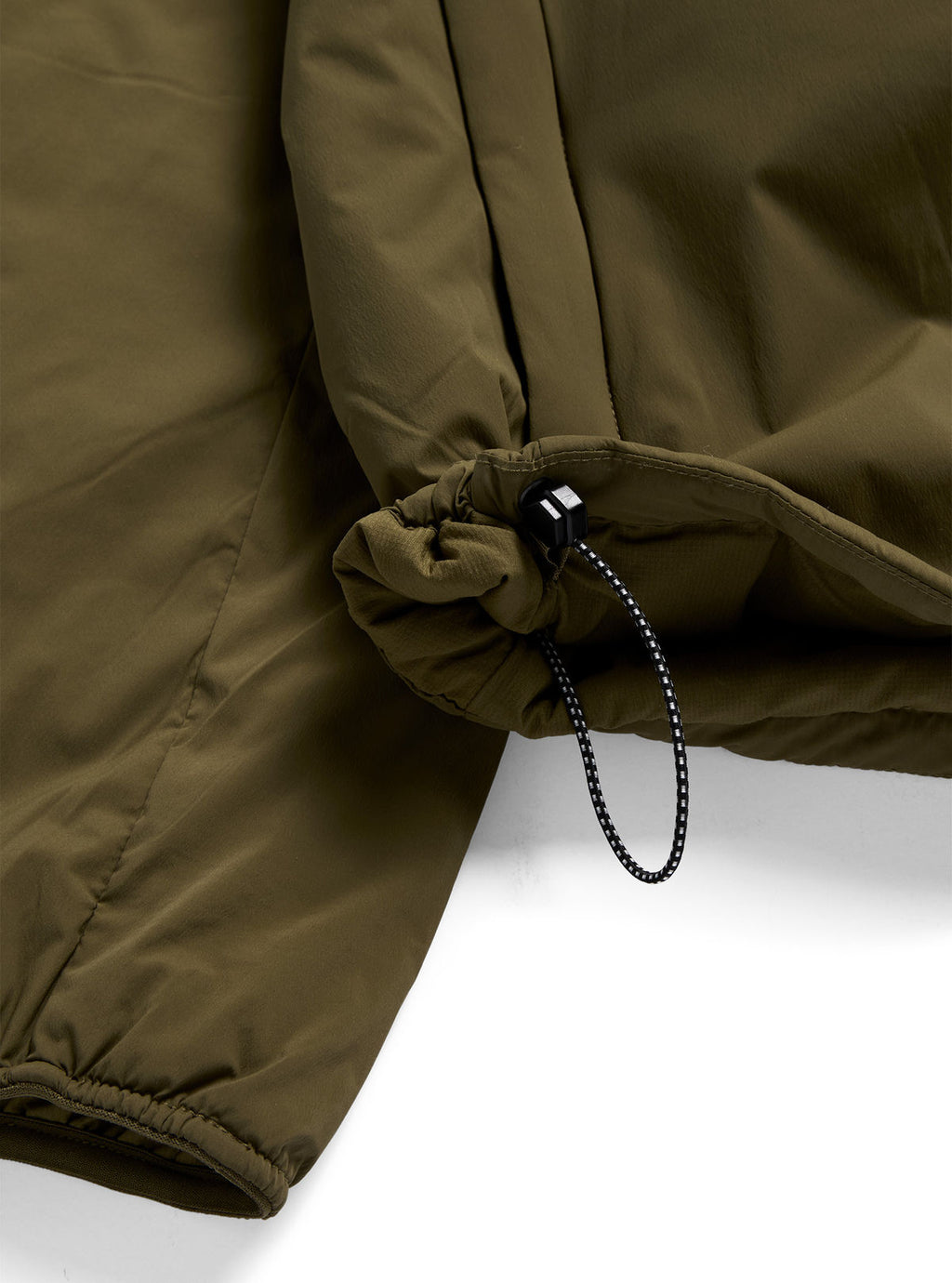 Men's Burton [ak] Helium Hooded Stretch Insulated Jacket - Dried Moss - Burton Jacket Mid - alternate view 6