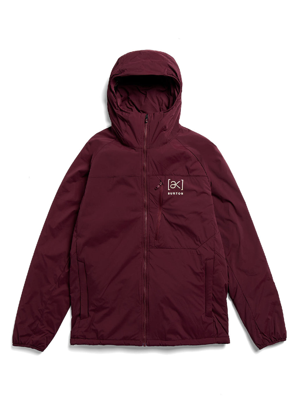 Men's Burton [ak] Helium Hooded Stretch Insulated Jacket - Rum Raisin - Burton Jacket Mid