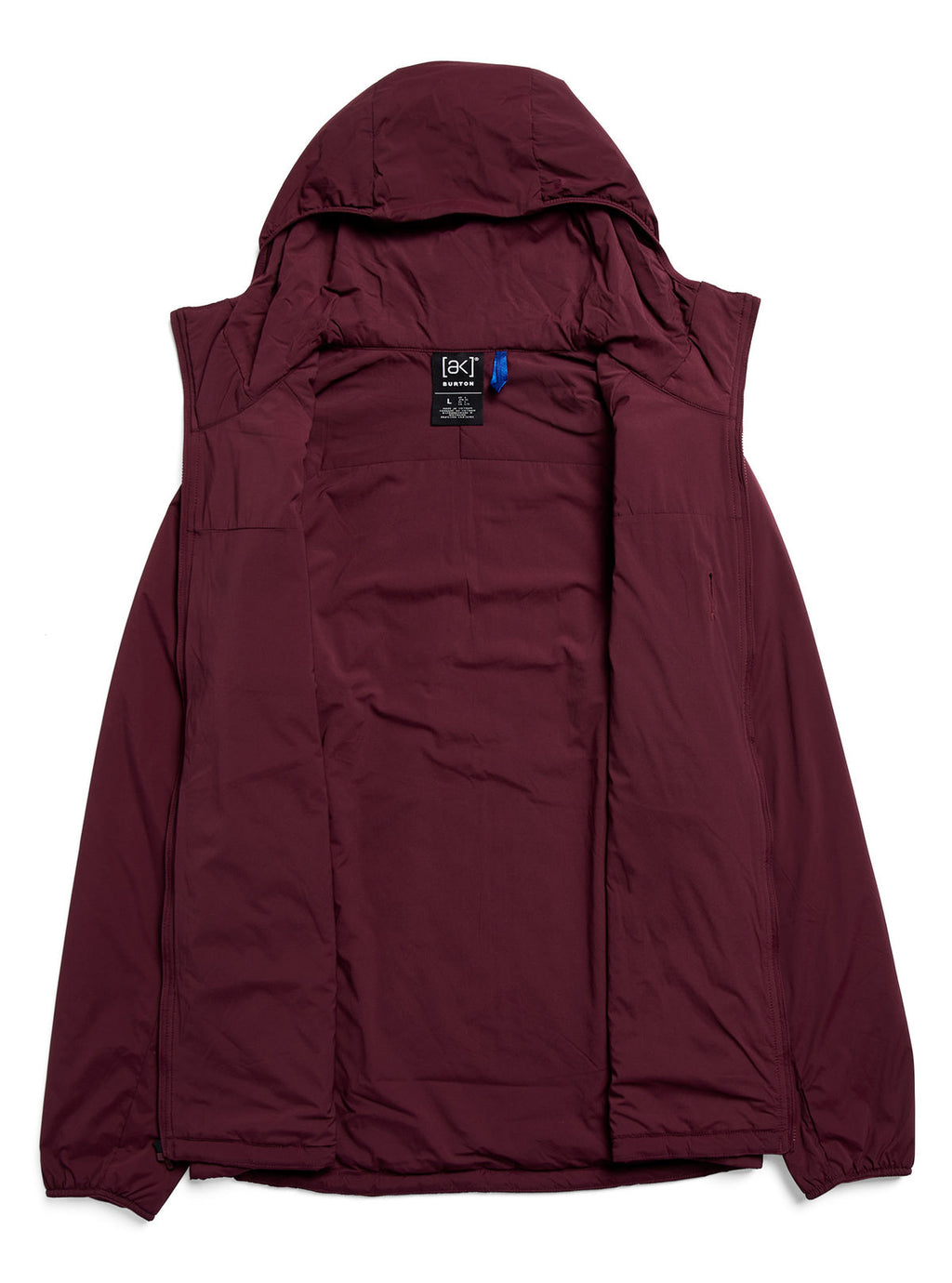 Men's Burton [ak] Helium Hooded Stretch Insulated Jacket - Rum Raisin - Burton Jacket Mid - alternate view 8