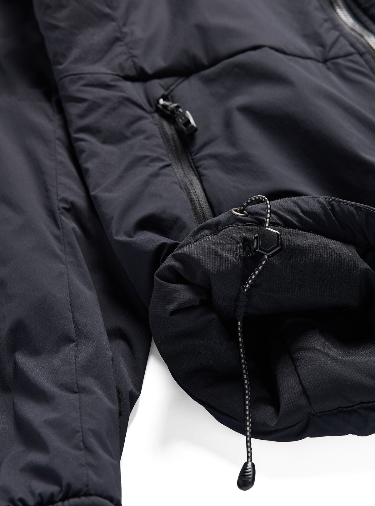 Women's Burton [ak] Helium Hooded Stretch Insulated Jacket - True Black - Burton Jacket Mid - alternate view 6