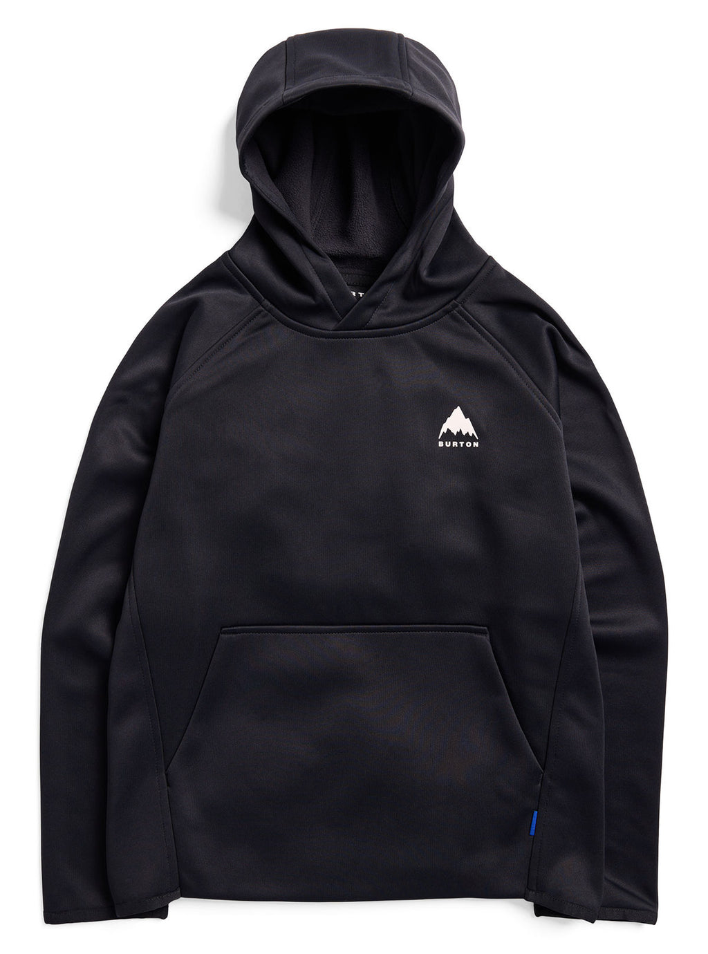 Kids' Burton Crown Weatherproof Fleece Pullover - True Black - Burton Pullover Hoodie Apparel
