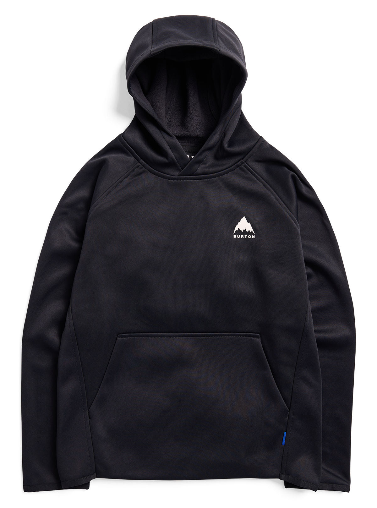 Kids' Burton Crown Weatherproof Fleece Pullover - True Black - Burton Pullover Hoodie Apparel
