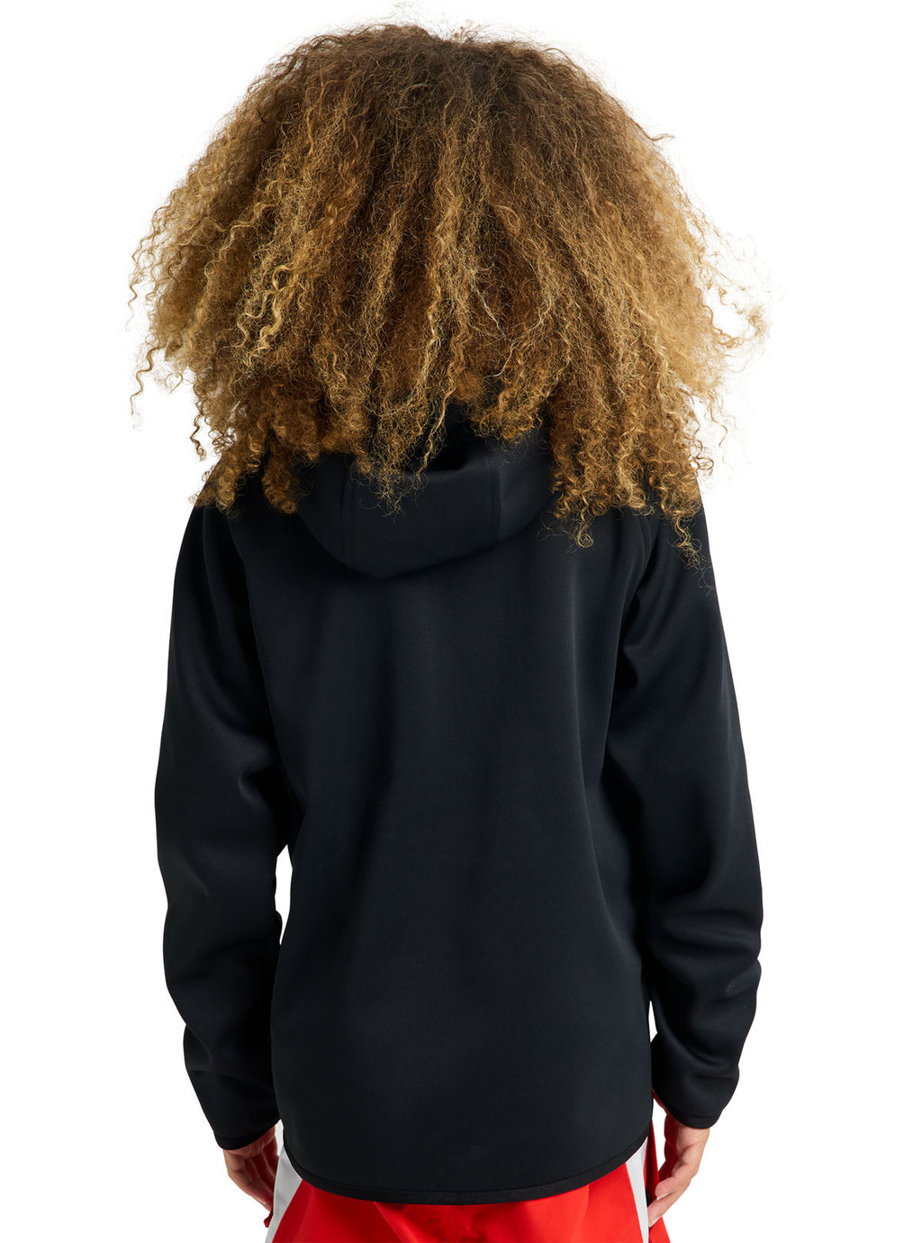 Kids' Burton Crown Weatherproof Fleece Pullover - True Black - Burton Pullover Hoodie Apparel - alternate view 7