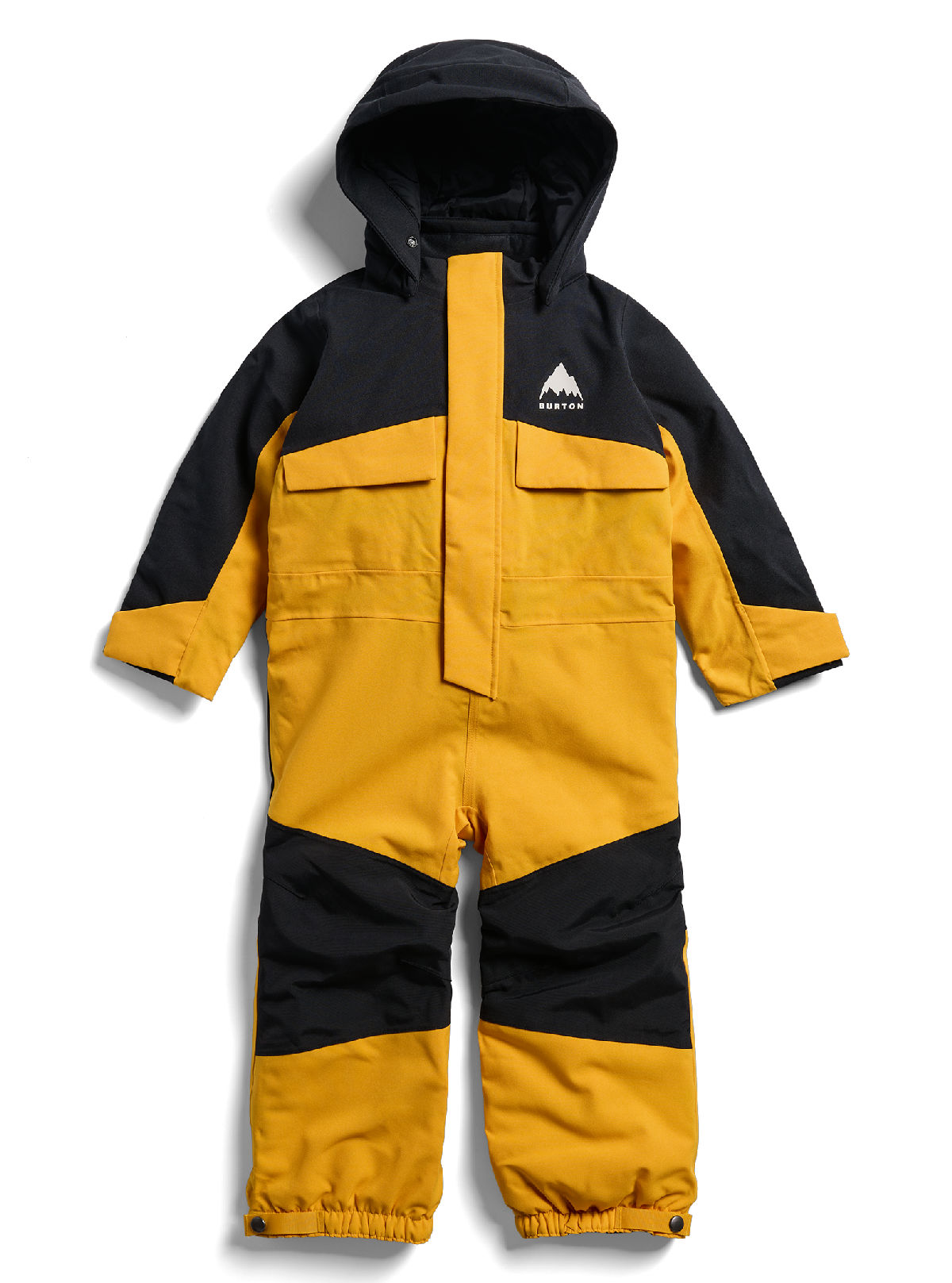 Toddlers' Burton 2L One Piece - True Black/Goldenrod - Burton One Piece Outerwear