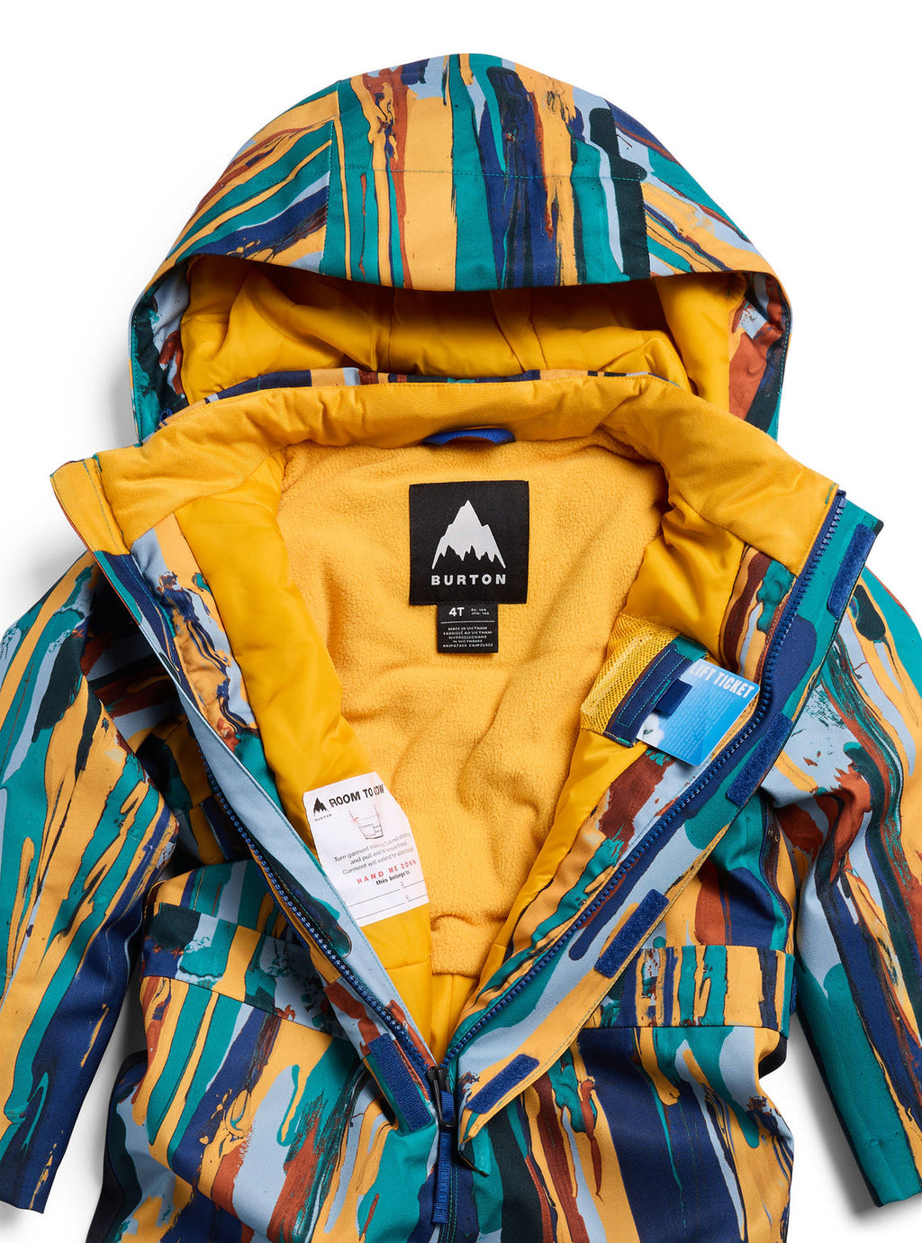 Toddlers' Burton 2L One Piece - Paint Stripe - Burton One Piece Outerwear - alternate view 7