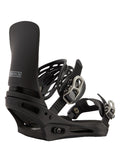 Men's Burton Cartel X Re:Flex Snowboard Bindings - Black - Burton Bindings Strap