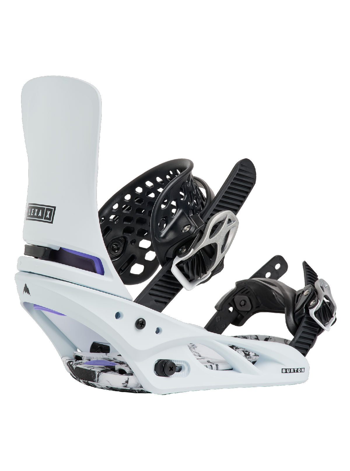 Women's Burton Lexa X Re:Flex Snowboard Bindings - White - Burton Bindings Strap