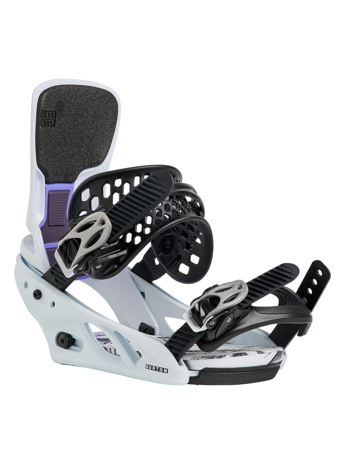 Women's Burton Lexa X Re:Flex Snowboard Bindings - White - Burton Bindings Strap - alternate view 2