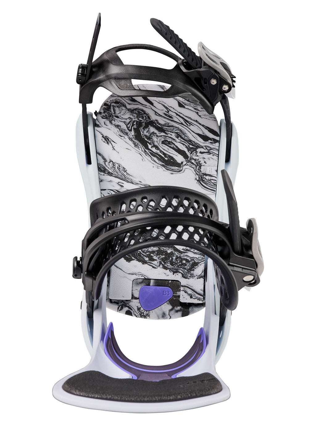 Women's Burton Lexa X Re:Flex Snowboard Bindings - White - Burton Bindings Strap - alternate view 4