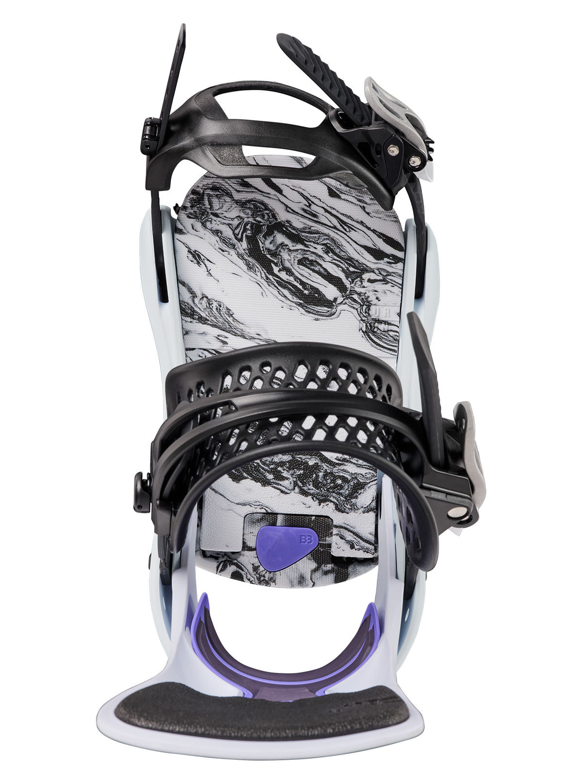 Women's Burton Lexa X Re:Flex Snowboard Bindings - White - Burton Bindings Strap - alternate view 4