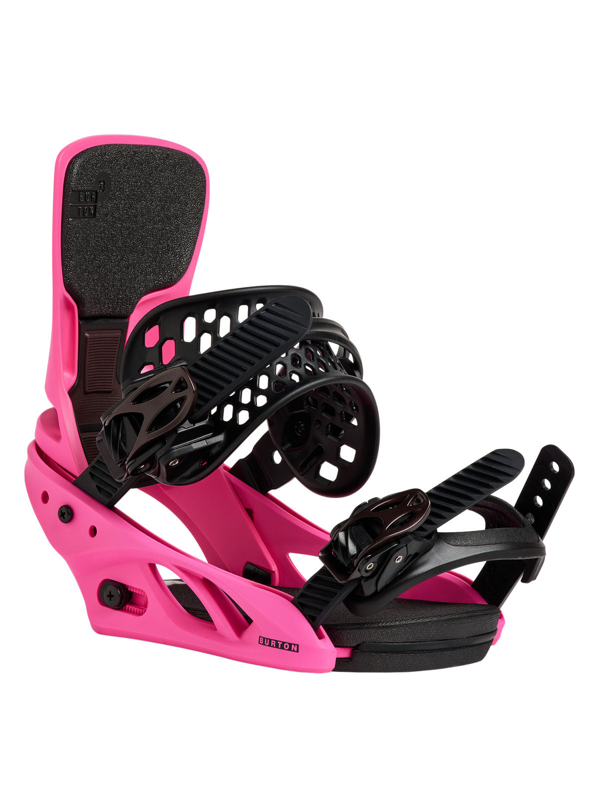 Women's Burton Lexa X Re:Flex Snowboard Bindings - Shockwave Pink - Burton Bindings Strap - alternate view 2