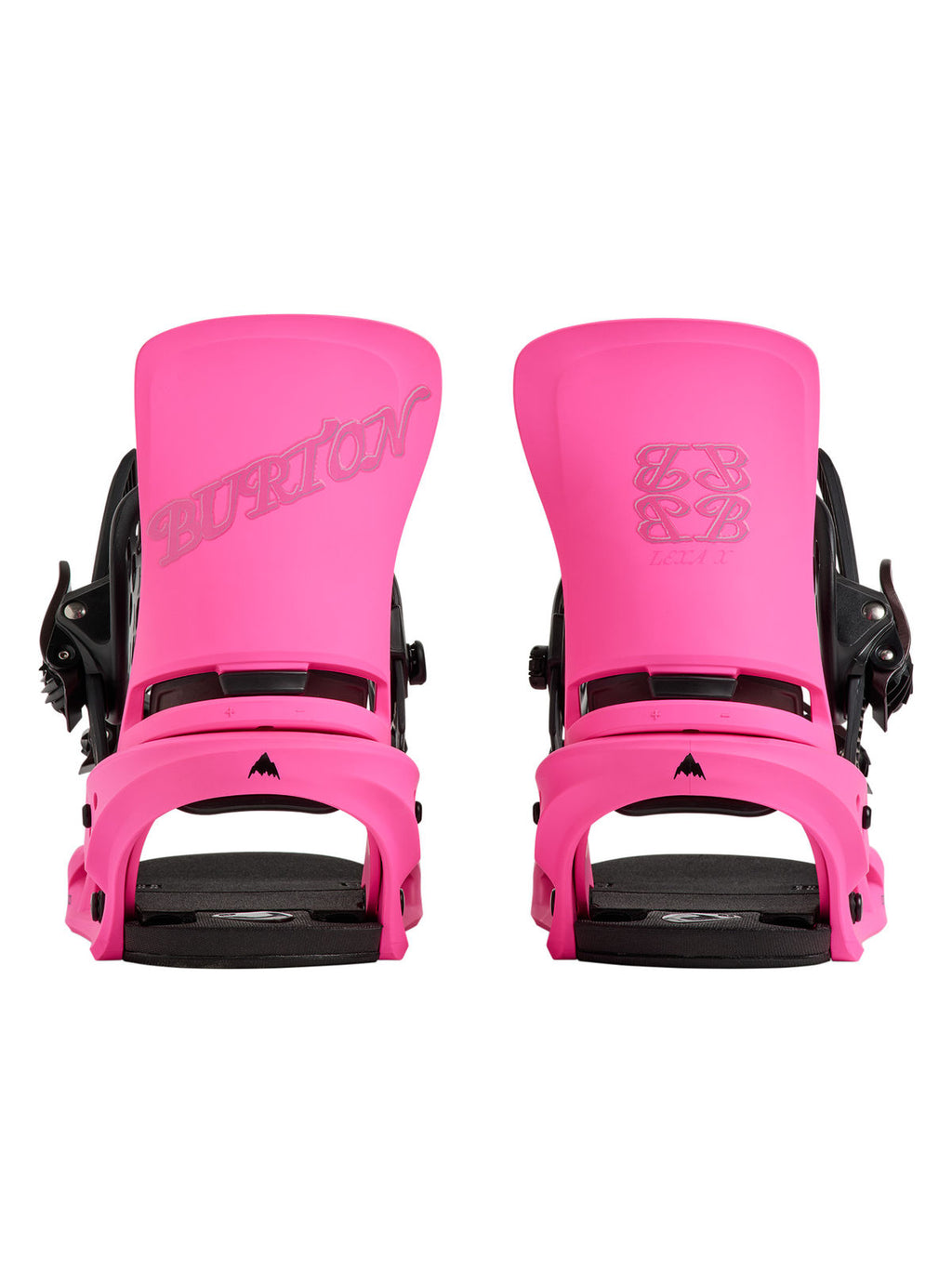 Women's Burton Lexa X Re:Flex Snowboard Bindings - Shockwave Pink - Burton Bindings Strap - alternate view 3
