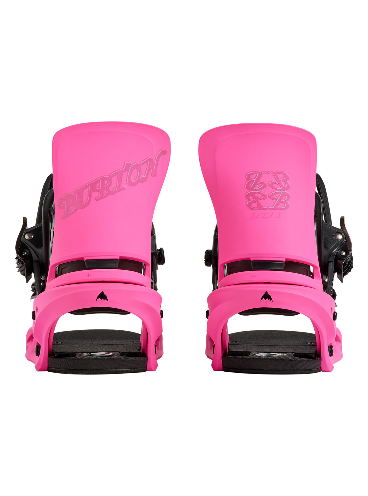 Women's Burton Lexa X Re:Flex Snowboard Bindings - Shockwave Pink - Burton Bindings Strap - alternate view 3