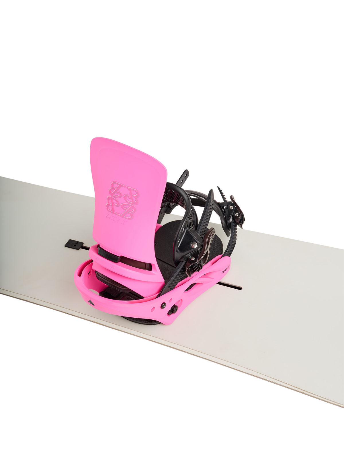 Women's Burton Lexa X Re:Flex Snowboard Bindings - Shockwave Pink - Burton Bindings Strap - alternate view 6
