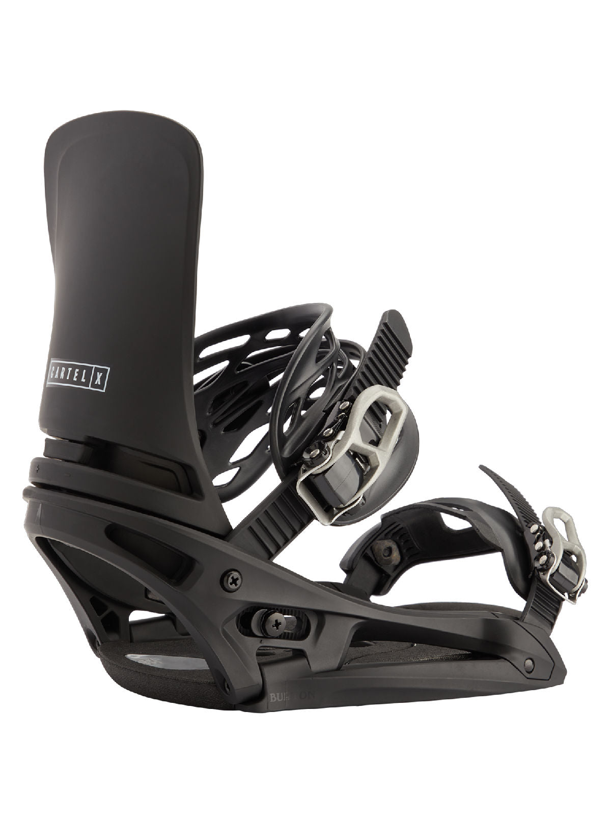 Men's Burton Cartel X EST Snowboard Bindings - Black - Burton Bindings Strap