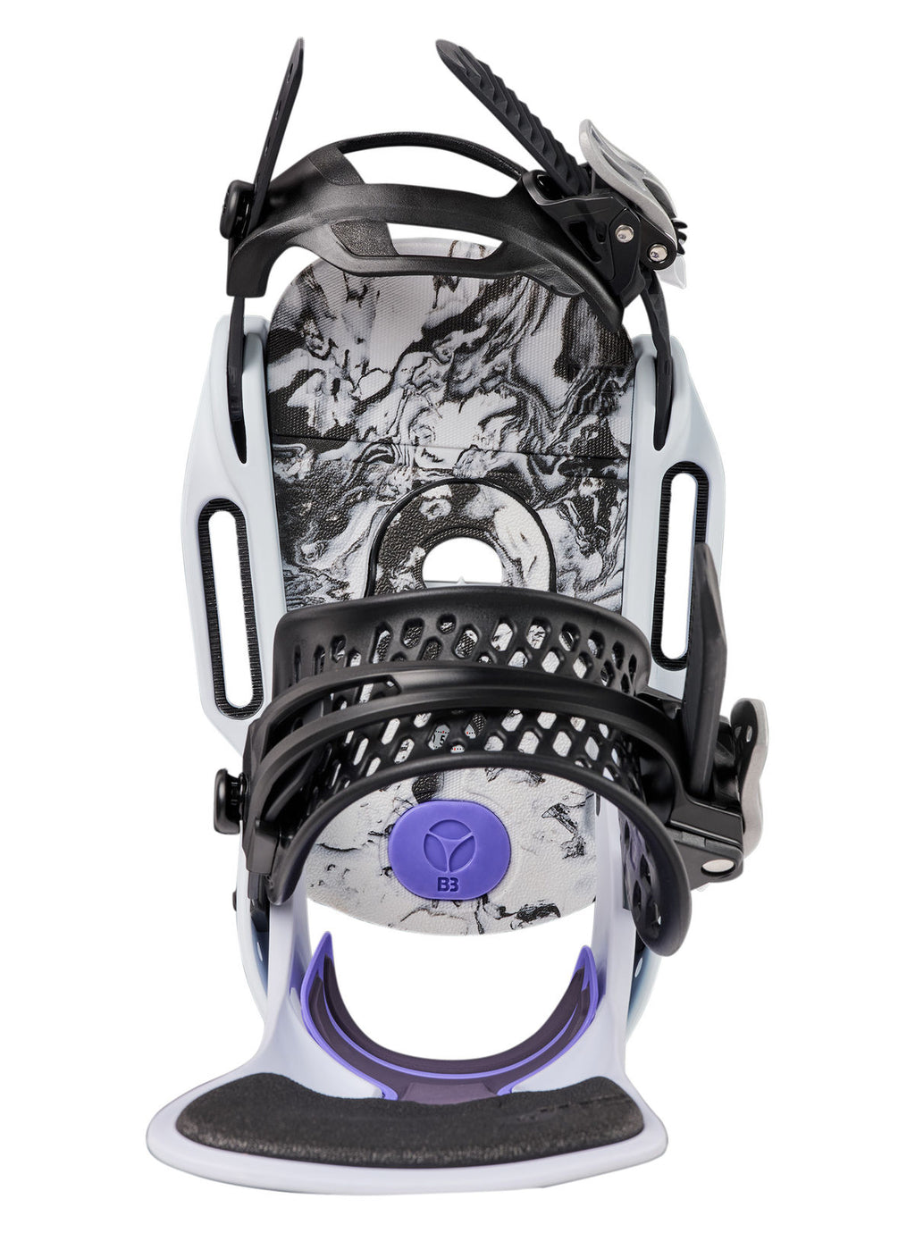 Women's Burton Lexa X EST Snowboard Bindings - White - Burton Bindings Strap - alternate view 4