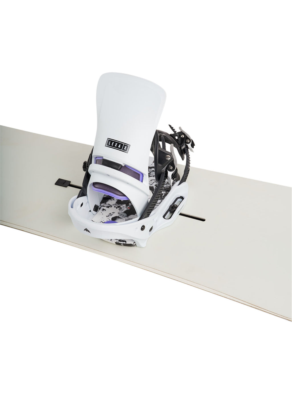 Women's Burton Lexa X EST Snowboard Bindings - White - Burton Bindings Strap - alternate view 6