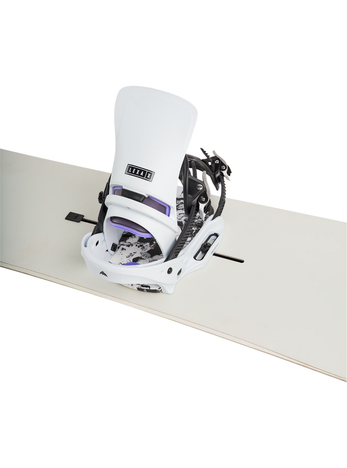 Women's Burton Lexa X EST Snowboard Bindings - White - Burton Bindings Strap - alternate view 6