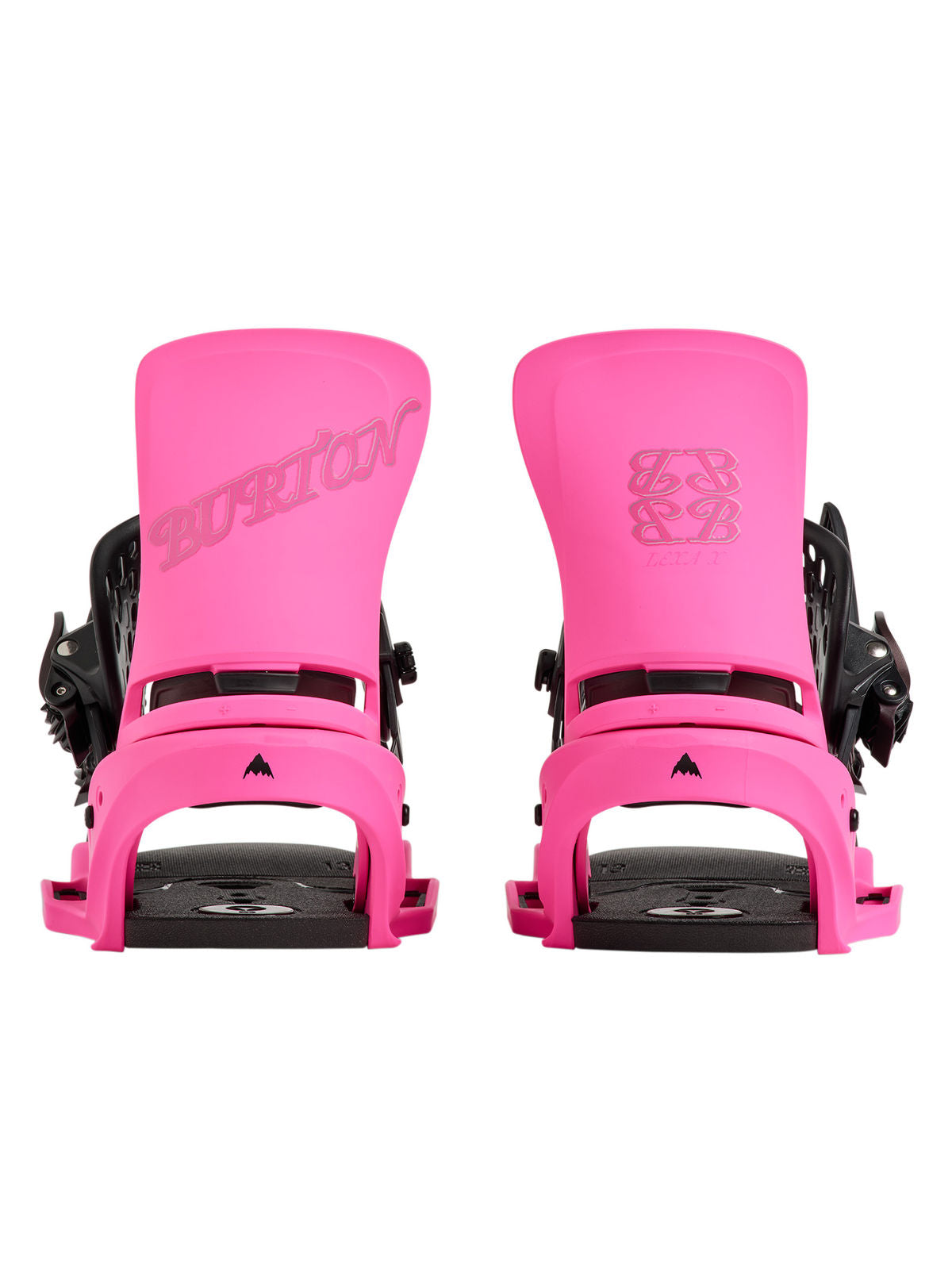 Women's Burton Lexa X EST Snowboard Bindings - Shockwave Pink - Burton Bindings Strap - alternate view 3