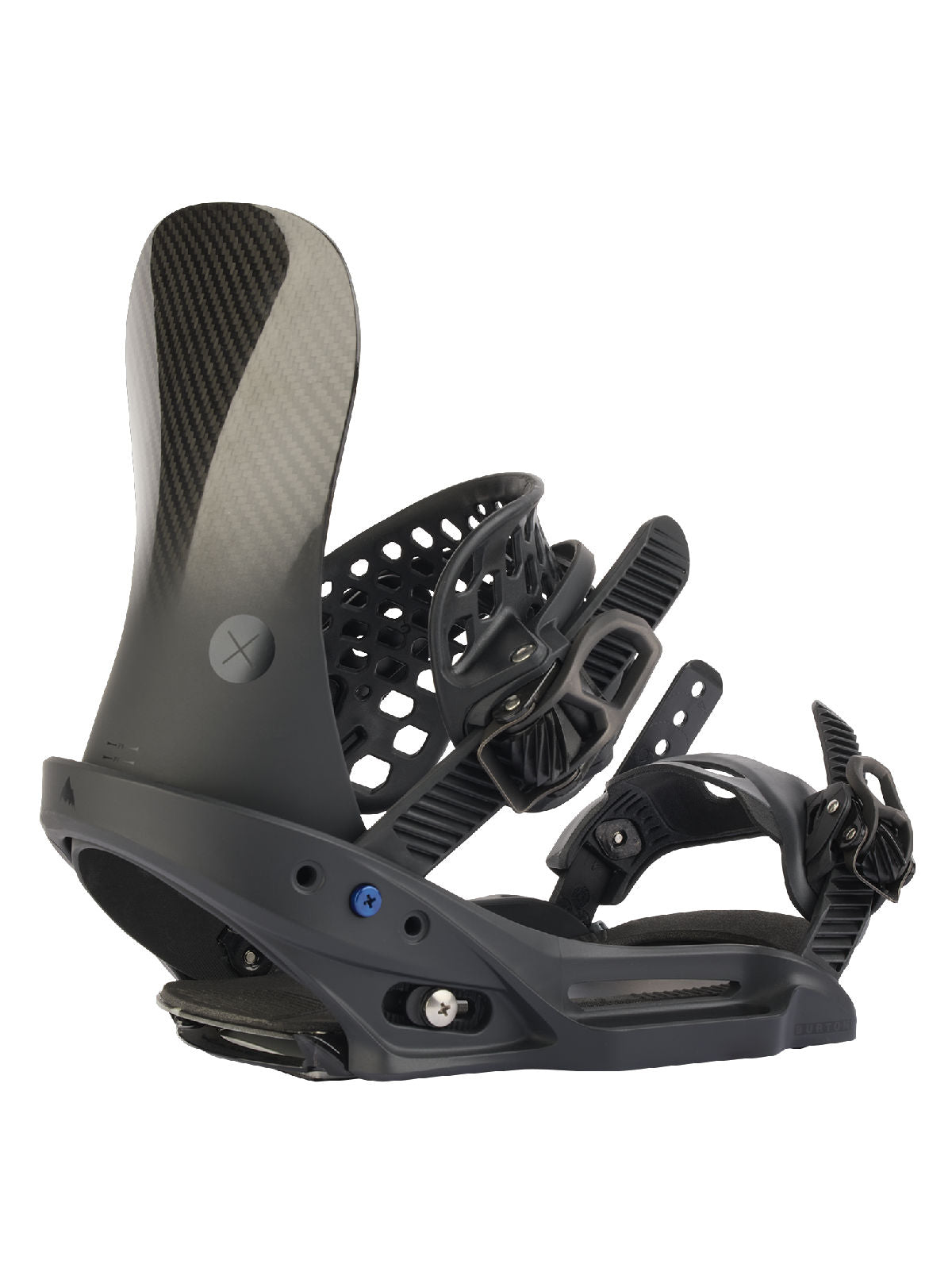 Men's Burton X EST Snowboard Bindings - Black - Burton Bindings Strap