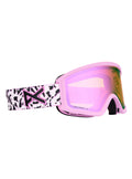 Anon Tracker 2.0 Goggles + MFI Face Mask - Leopard Pink / Pink Amber - Traditional Goggle