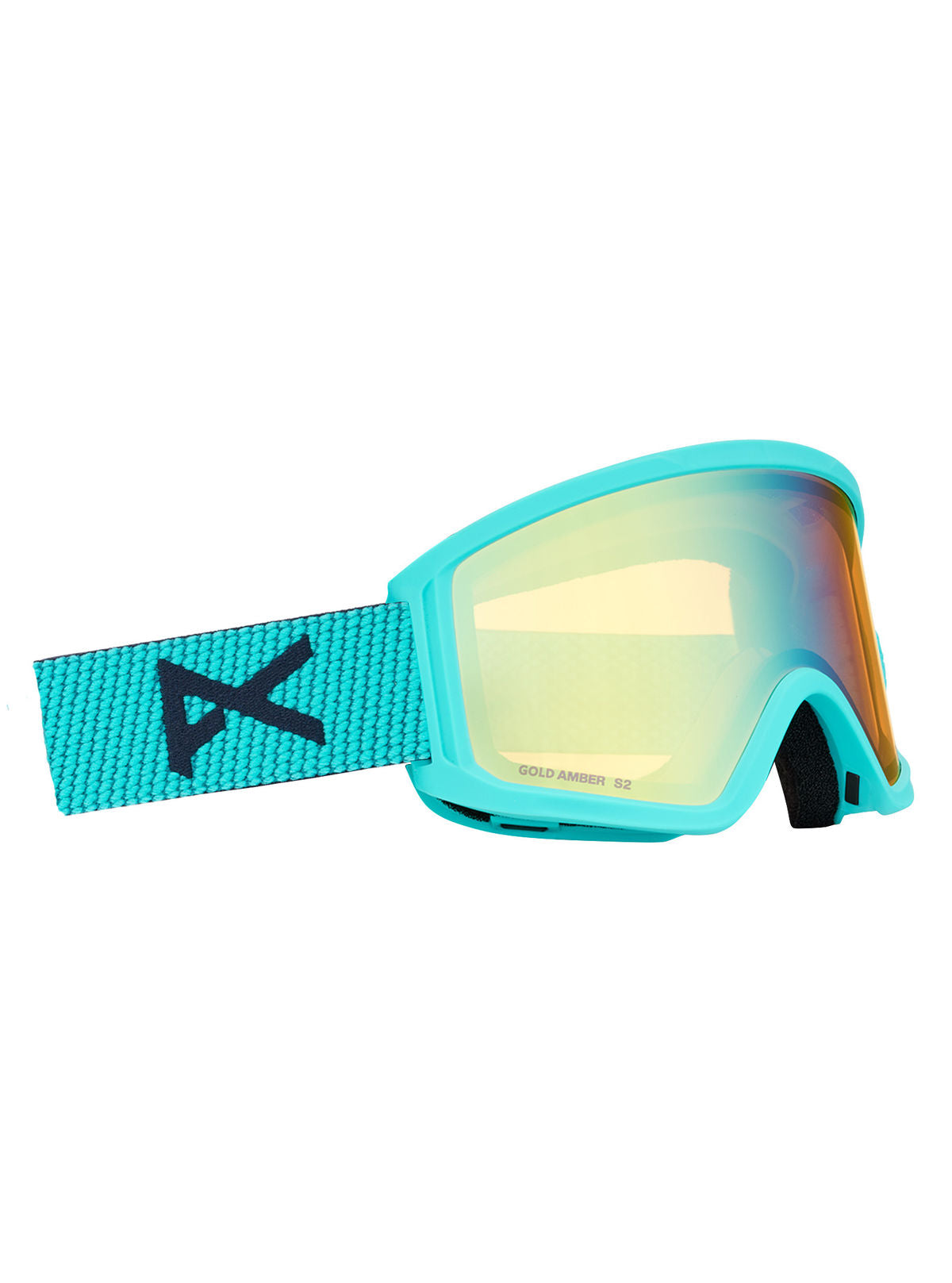 Anon Tracker 2.0 Goggles + MFI Face Mask - Marine / Gold Amber - Anon Traditional Goggle