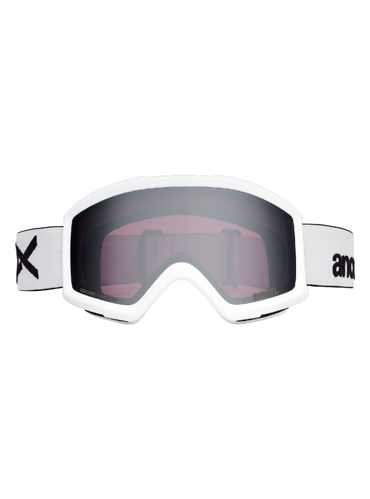 Anon Helix 2.0 Goggles + Bonus Lens - White / Perceive Sunny Onyx - Anon Traditional Goggle