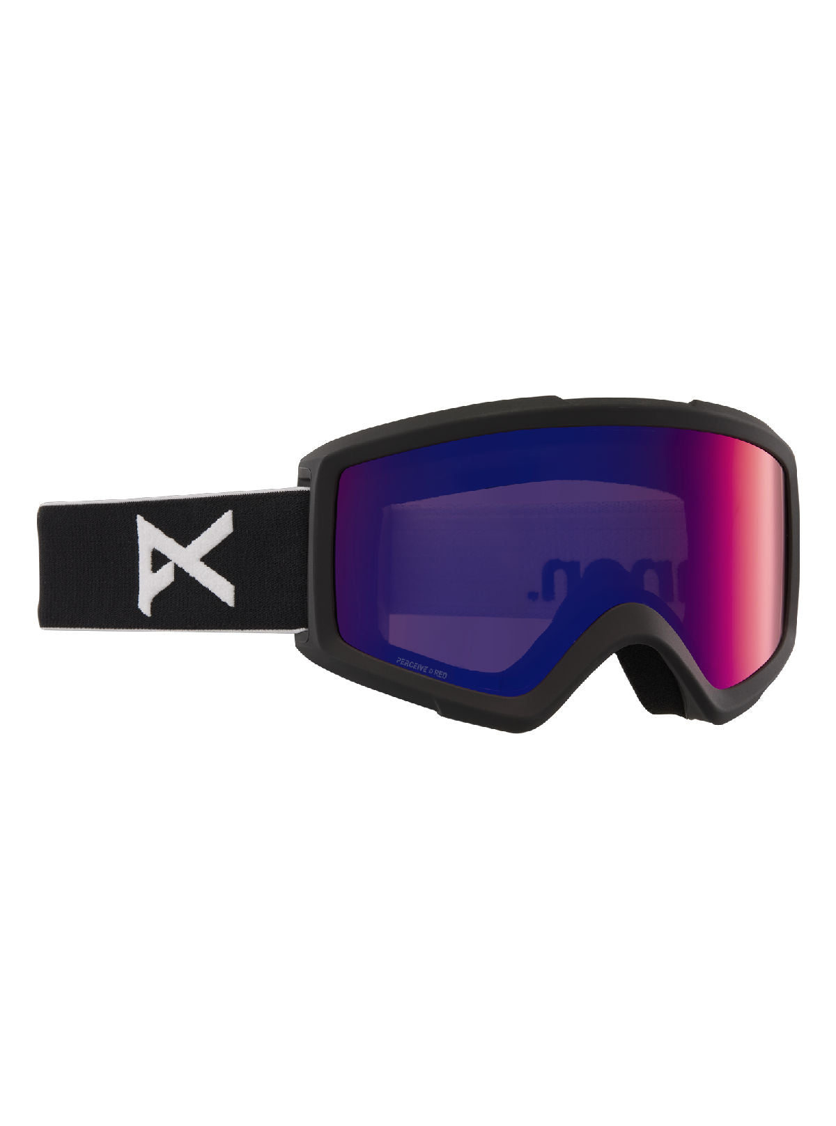 Anon Helix 2.0 Goggles + Bonus Lens - Black / Perceive Sunny Red - Anon Traditional Goggle