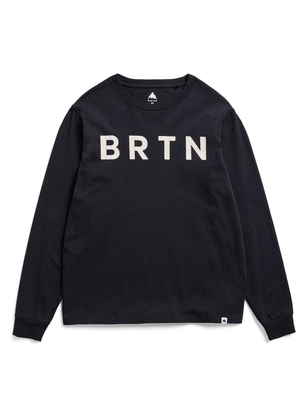 Burton BRTN Long Sleeve T-Shirt - True Black - Burton Ls Tee Apparel