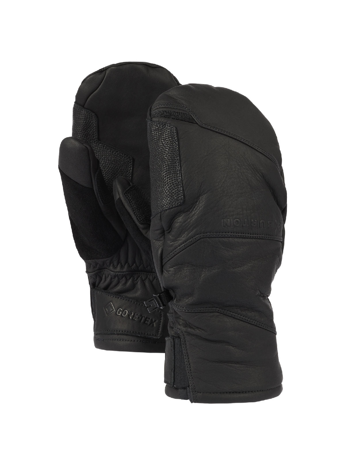 Burton [ak] Clutch GORE-TEX Leather Mittens - True Black - Burton Mitts